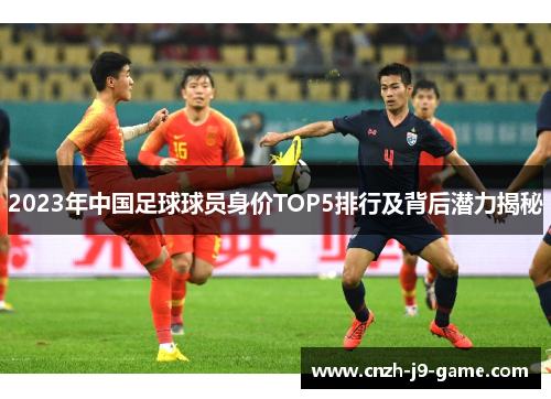 2023年中国足球球员身价TOP5排行及背后潜力揭秘