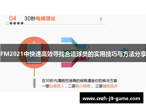 FM2021中快速高效寻找合适球员的实用技巧与方法分享